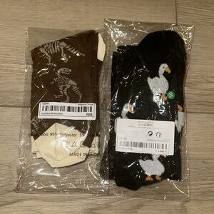 Dinosaur and Duck Socks (New)